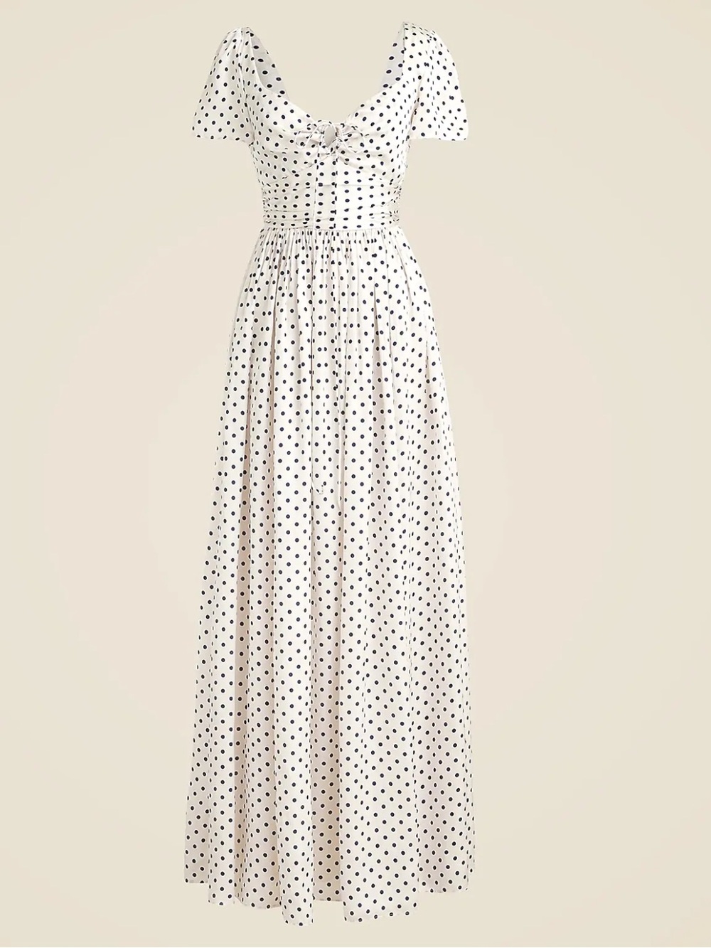 J. Crew Polka Dot Maxi Dress